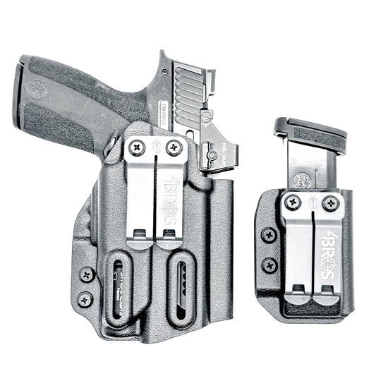 Inside Waistband IWB & AIWB Holster & Magazine Carrier combo for the Smith & Wesson M&P Shield X & TLR-7 X Sub or TLR-7 HL-X Sub
