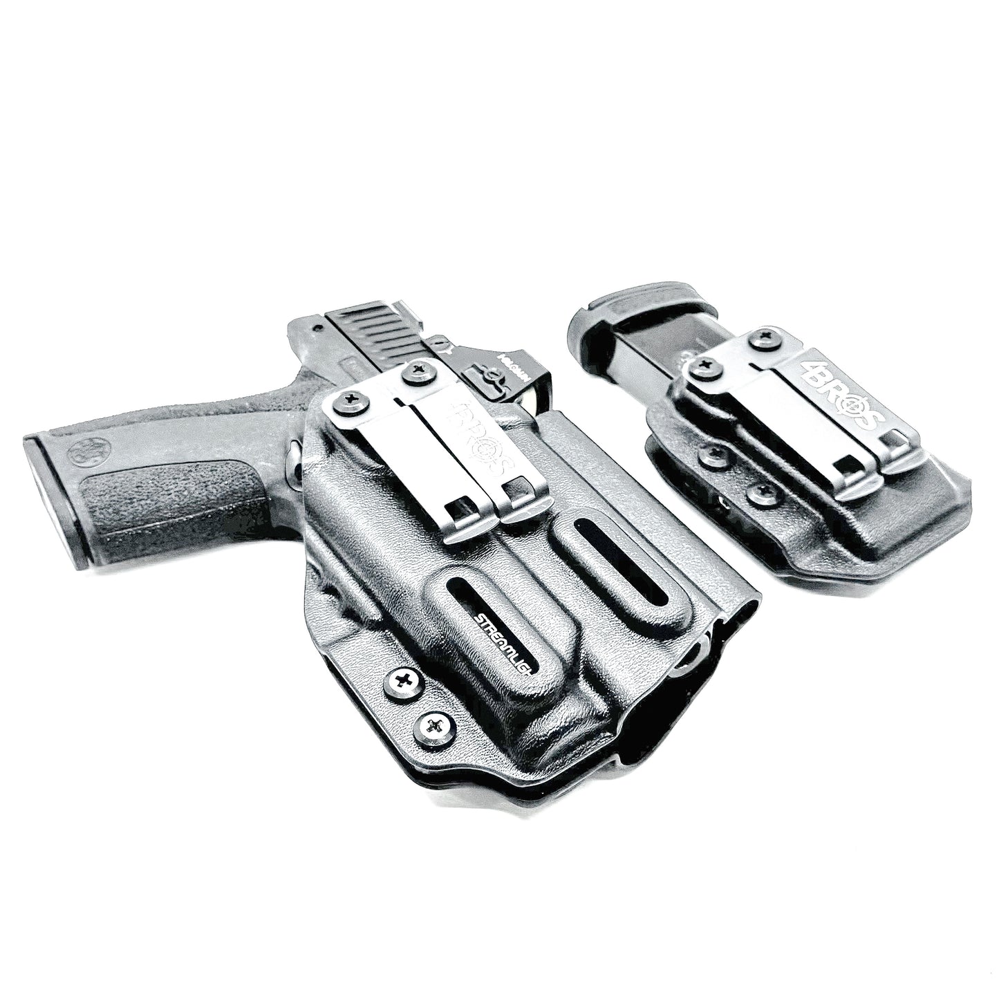 Inside Waistband IWB & AIWB Holster & Magazine Carrier combo for the Smith & Wesson M&P Shield X & TLR-7 X Sub or TLR-7 HL-X Sub