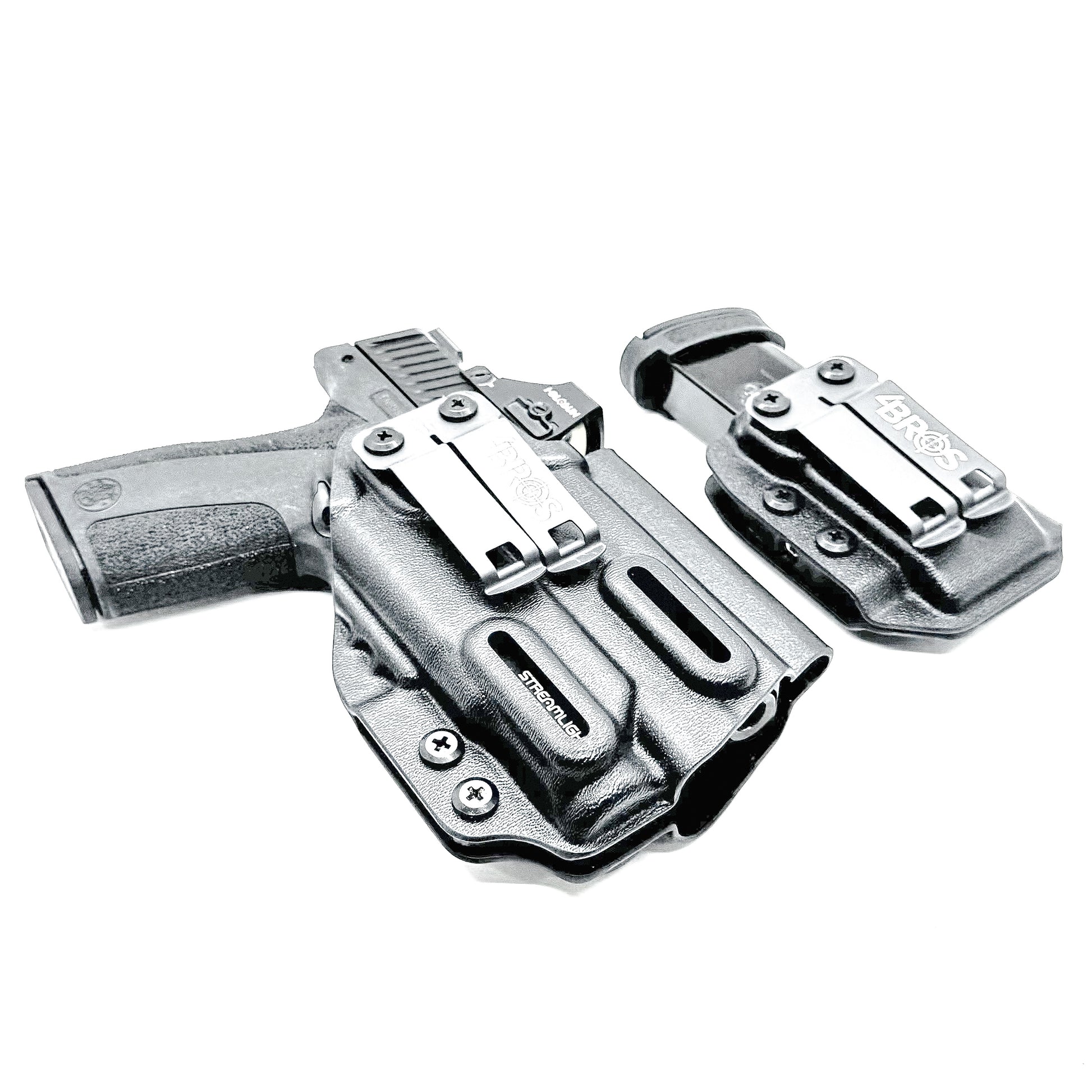 Inside Waistband IWB & AIWB Holster & Magazine Carrier combo for the Smith & Wesson M&P Shield X & TLR-7 X Sub or TLR-7 HL-X Sub