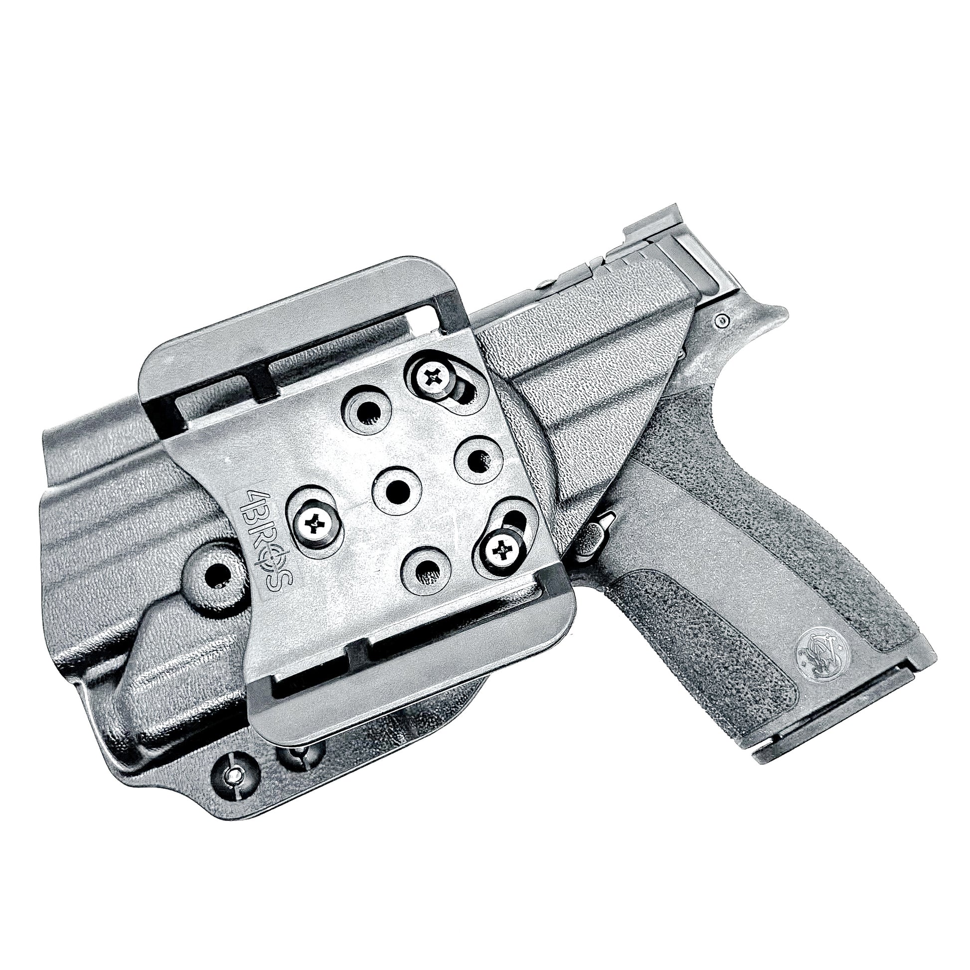 Outside Waistband OWB holster for S&W M&P Shield X with Streamlight TLR-7 Sub (#3 Key). Optics-ready, adjustable retention, open muzzle, USA-made quality.