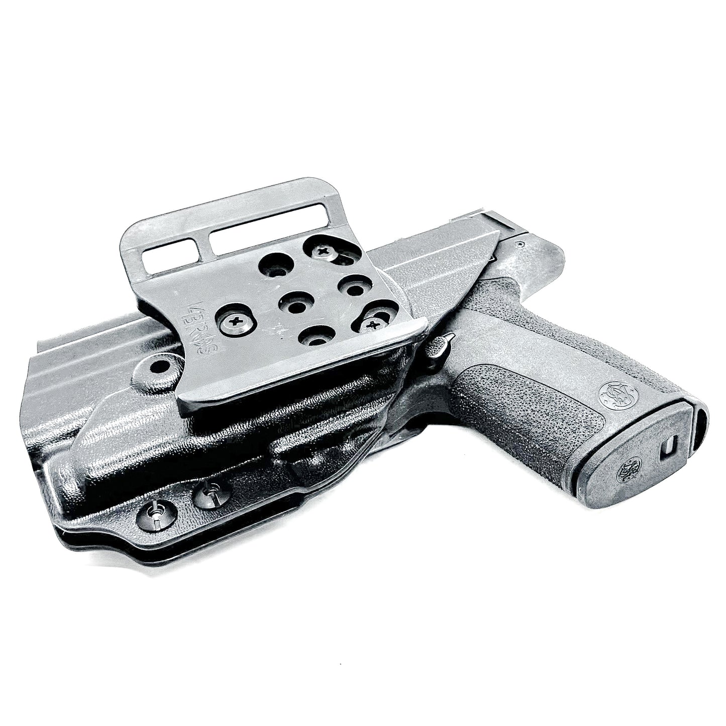 Outside Waistband OWB holster for S&W M&P Shield X with Streamlight TLR-7 Sub (#3 Key). Optics-ready, adjustable retention, open muzzle, USA-made quality.