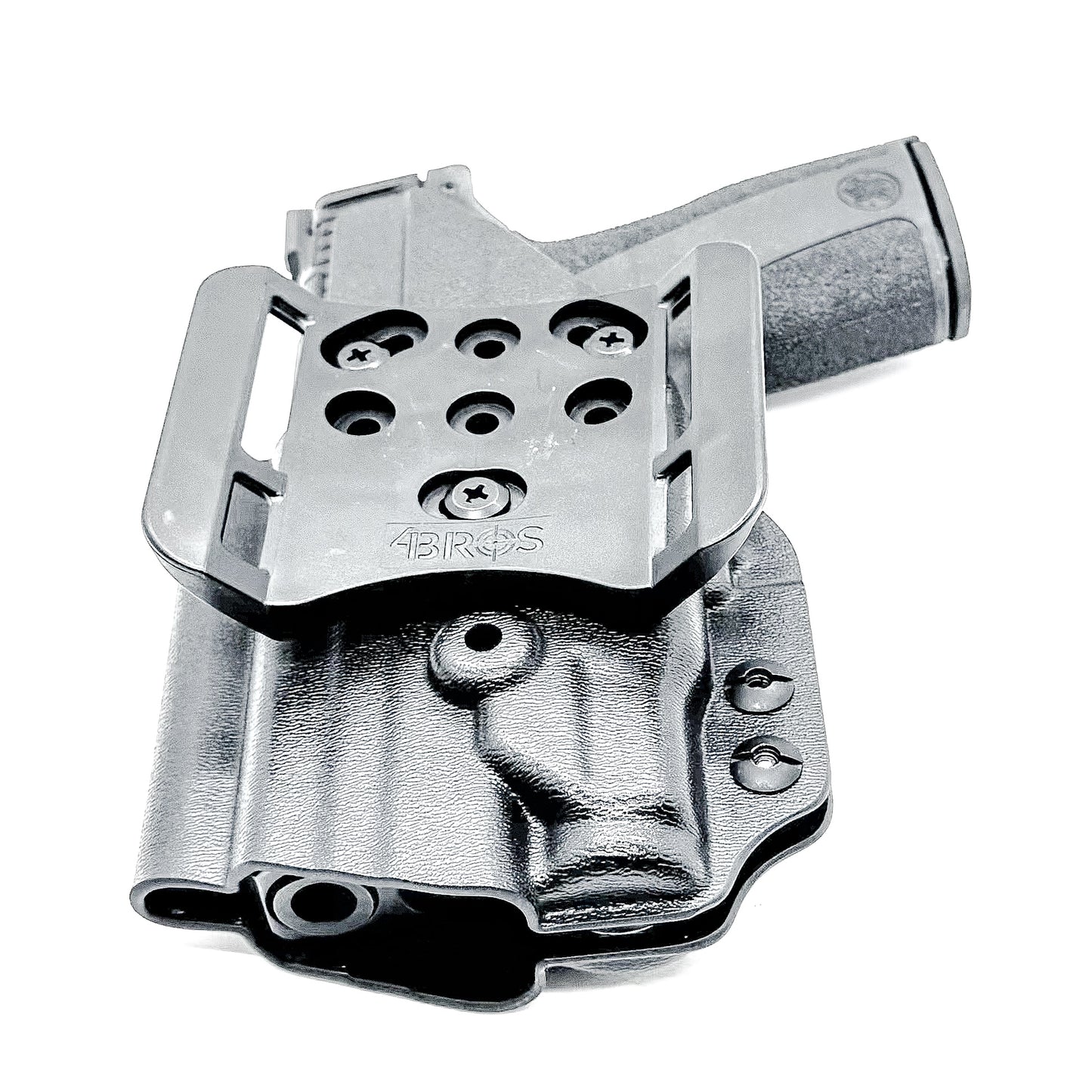 Outside Waistband OWB holster for S&W M&P Shield X with Streamlight TLR-7 Sub (#3 Key). Optics-ready, adjustable retention, open muzzle, USA-made quality.