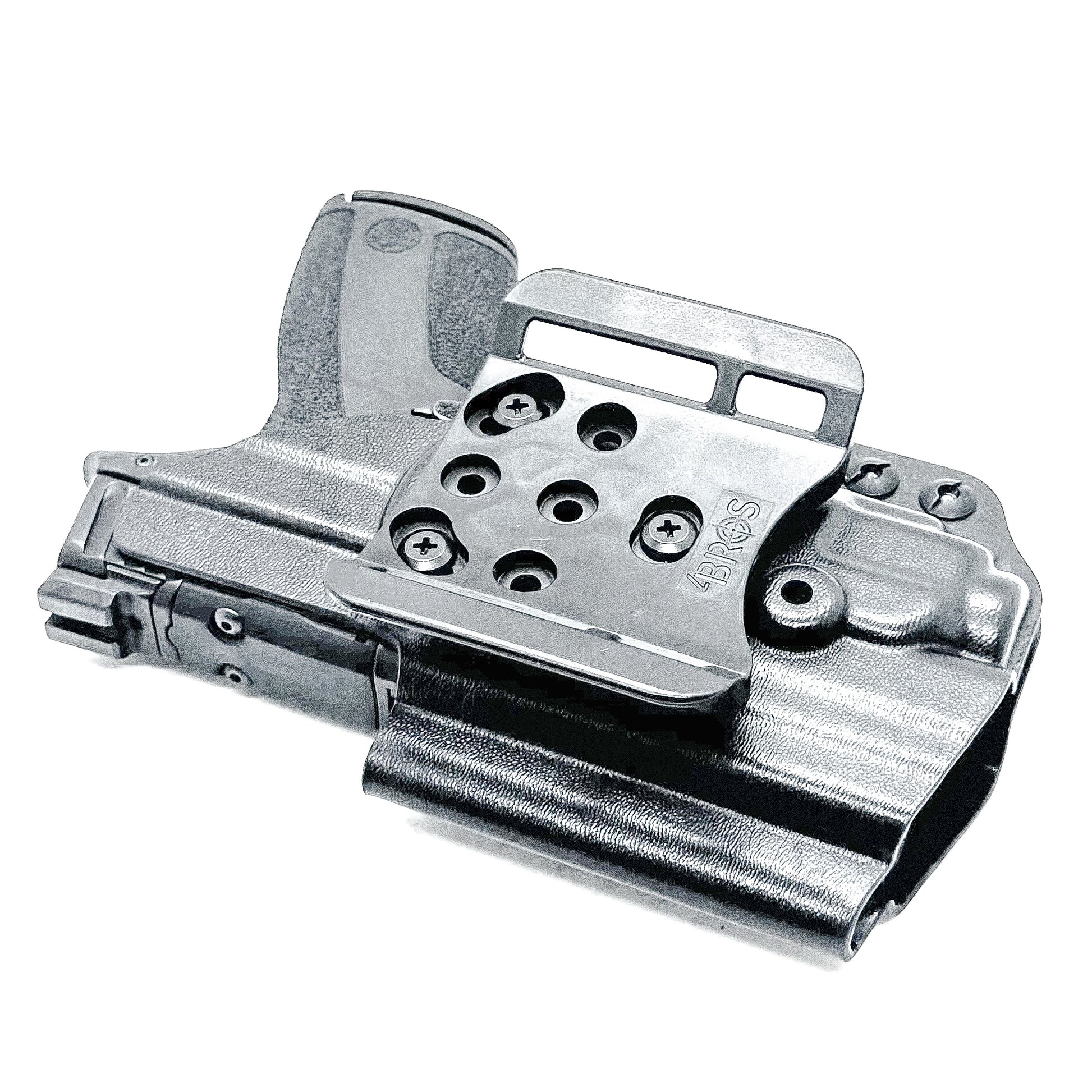 OWB Outside Waistband holster for S&W Shield X with Streamlight TLR-8 Sub (#3 Key). Optics-ready, adjustable retention, open muzzle, Made in the USA.