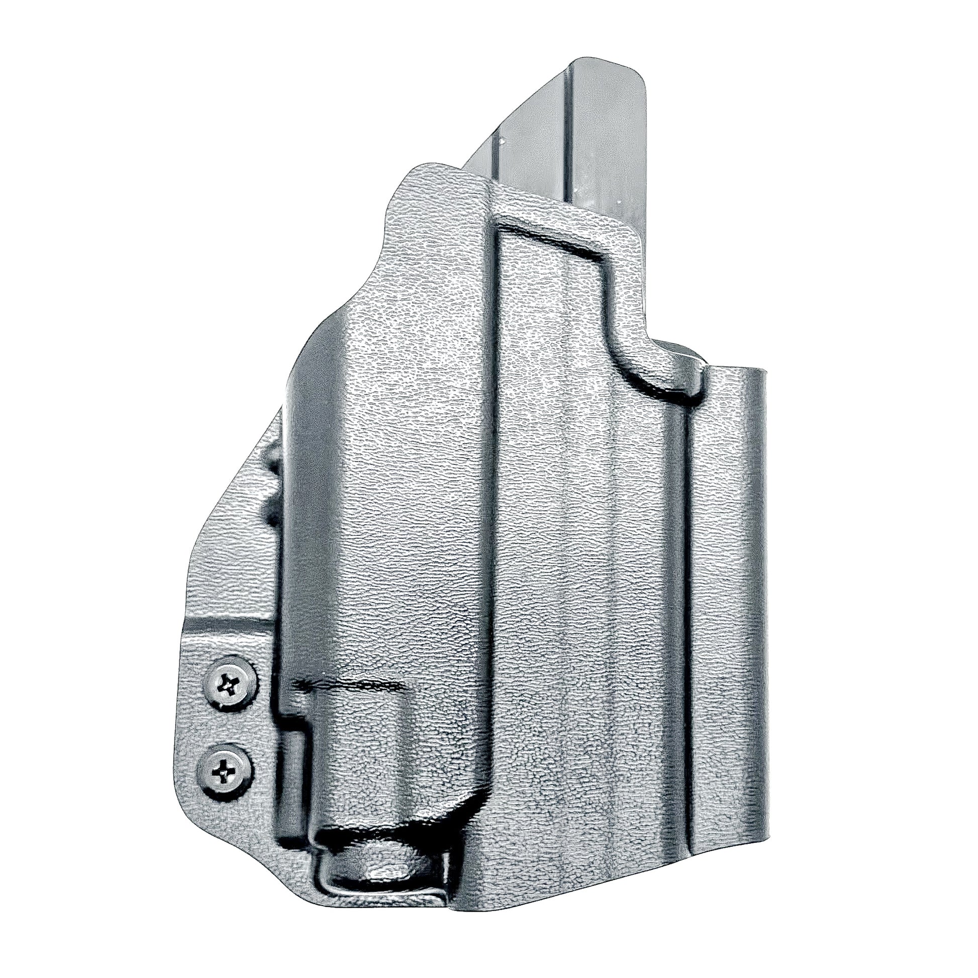 OWB Outside Waistband holster for S&W Shield X with Streamlight TLR-8 Sub (#3 Key). Optics-ready, adjustable retention, open muzzle, Made in the USA.