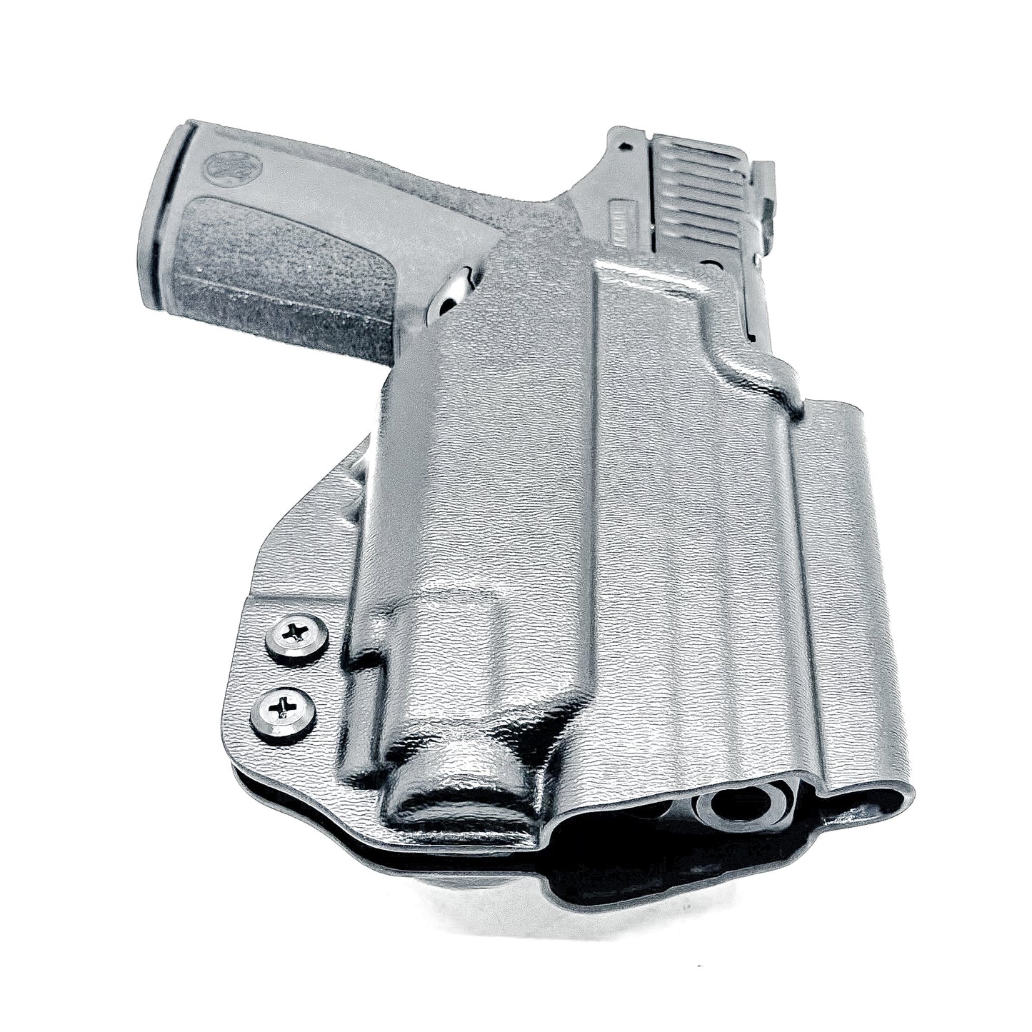 OWB Outside Waistband holster for S&W Shield X with Streamlight TLR-8 Sub (#3 Key). Optics-ready, adjustable retention, open muzzle, Made in the USA.
