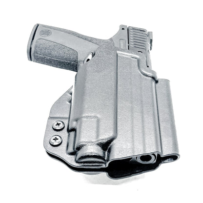 OWB Outside Waistband holster for S&W Shield X with Streamlight TLR-8 Sub (#3 Key). Optics-ready, adjustable retention, open muzzle, Made in the USA.