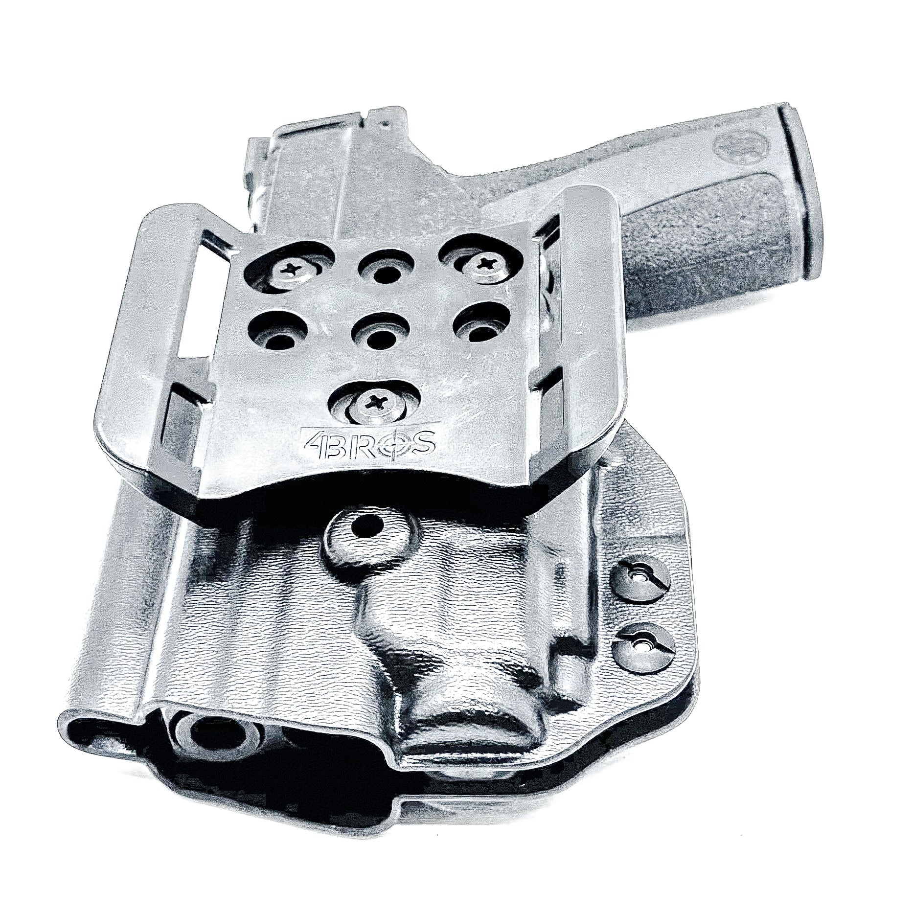 OWB Outside Waistband holster for S&W Shield X with Streamlight TLR-8 Sub (#3 Key). Optics-ready, adjustable retention, open muzzle, Made in the USA.