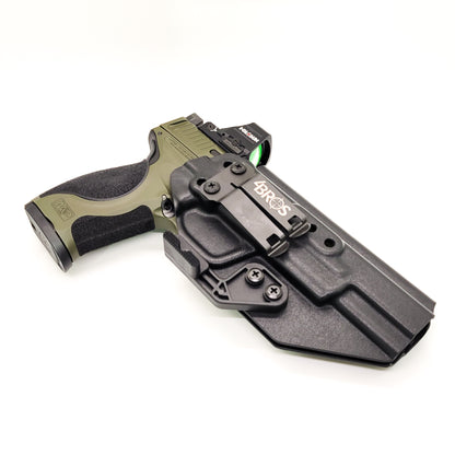 For the Best IWB AIWB Inside Waistband Kydex Taco Holster for the Smith & Wesson 2023 SPEC Series M&P 9 Metal M2.0 9mm pistol, shop Four Brothers Holsters. 