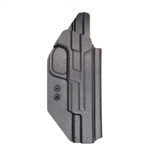 For the best OWB Outside Waistband Kydex Taco Style Holster for the Smith & Wesson 2023 SPEC Series M&P 9 Metal M2.0 9mm pistol, shop Four Brothers Holsters.  