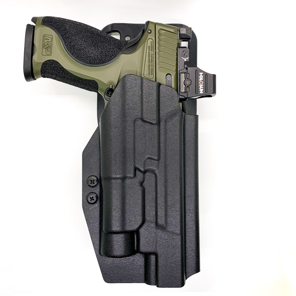 For the best Outside Waistband Smith & Wesson 2023 SPEC Series M&P 9 Metal M2.0 & Streamlight TLR-1 HL Duty & Competition Holster, shop Four Brothers Holsters. 