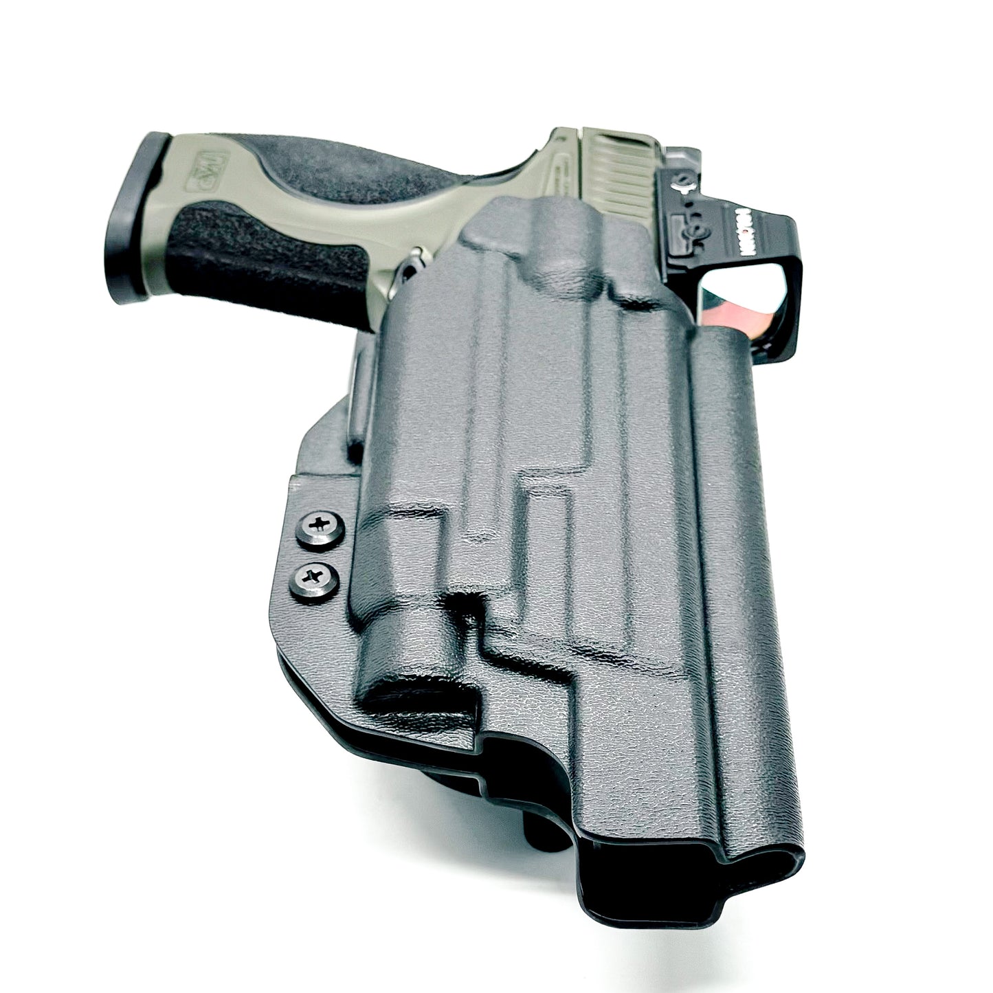 For the best Outside Waistband Smith & Wesson 2023 SPEC M&P 9 & Streamlight TLR-7 HL-X, X & A Duty & Competition Kydex Holster, shop Four Brothers Holsters. 
