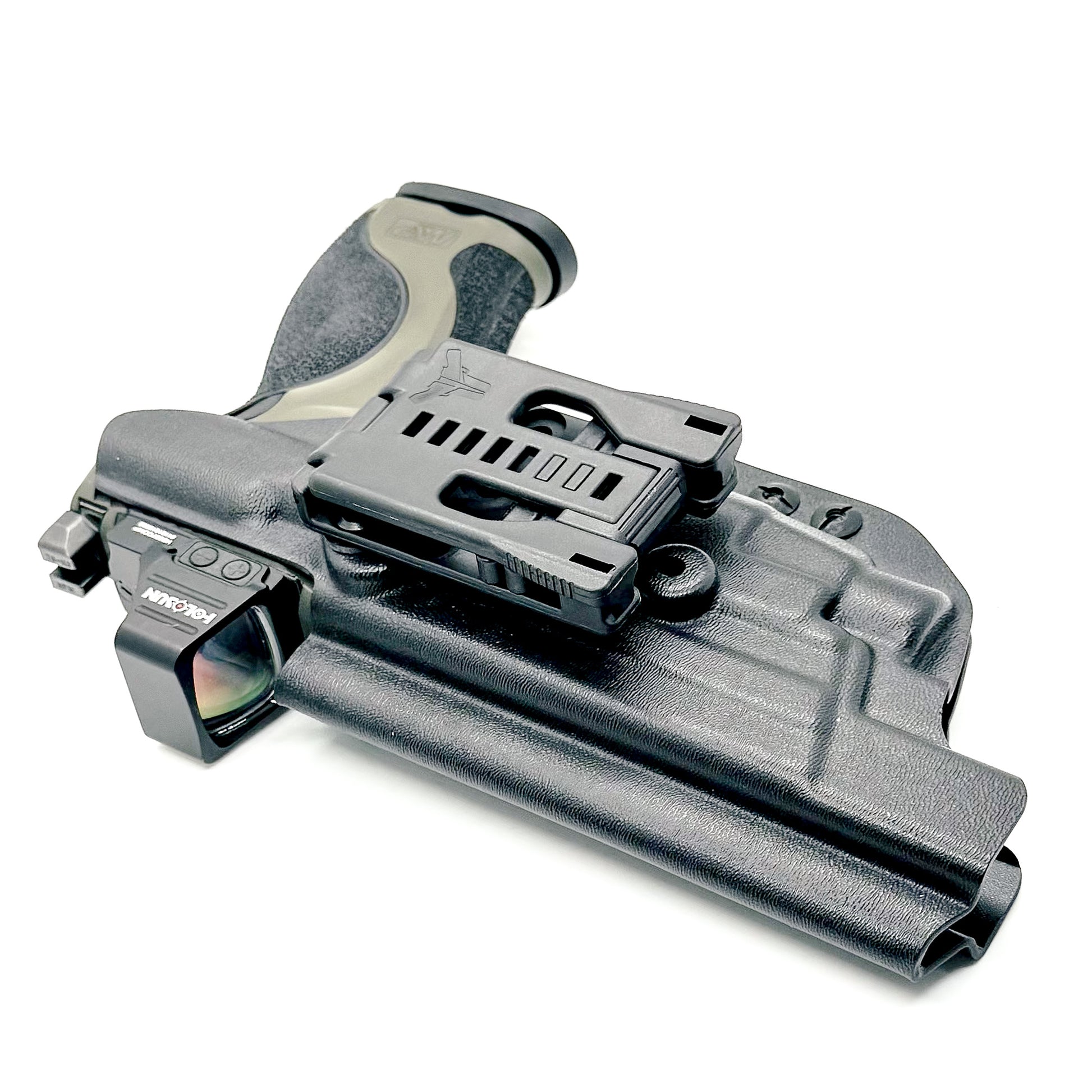 For the best Outside Waistband Holster for Smith & Wesson 2023 SPEC Series M&P 9 Metal M2.0 & Streamlight TLR-7 X, A, & TLR-7 HL-X shop Four Brothers Holsters.