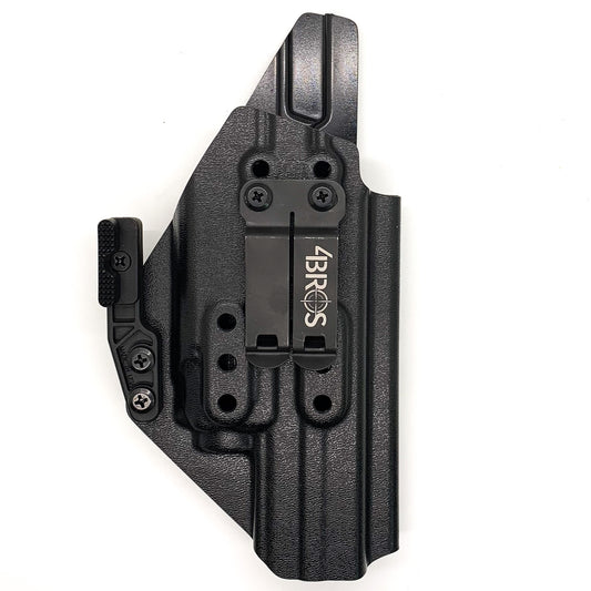For the best IWB Kydex Inside Waistband Holster for the Smith and Wesson 2023 SPEC Series M&P 9 Metal M2.0 pistol & TLR-8A, shop Four Brothers 4BROS Holsters. 