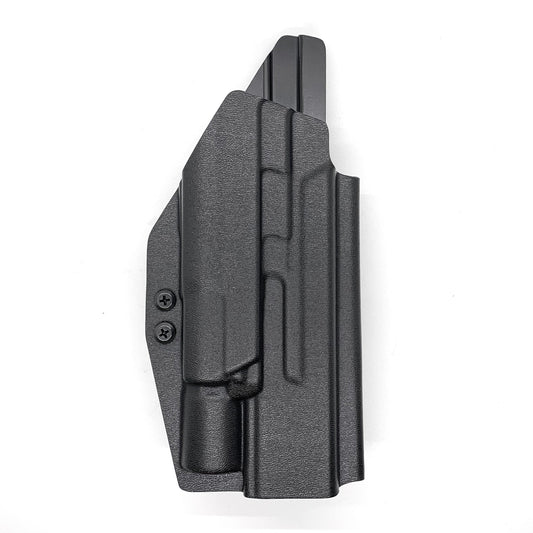 For the best OWB Holster for the Smith & Wesson 2023 SPEC Series M&P 9 Metal M2.0 & Surefire X300U-A or B, X-300T-A or B shop Four Brothers 4BROS Holsters. 