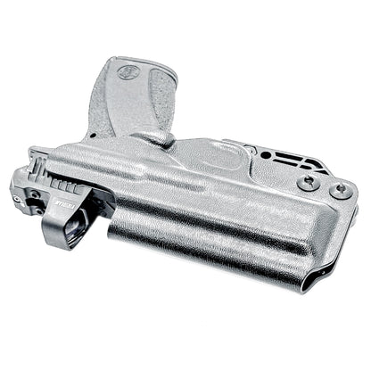 Inside waistband holster for Smith & Wesson Bodyguard 2.0 and Carry Comp. Constructed from durable .093" Kydex; available in right- & left-handed configurations.