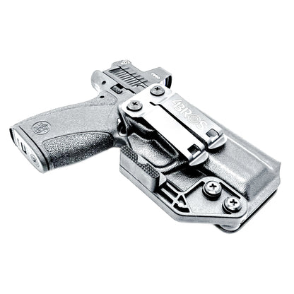 Inside waistband holster for Smith & Wesson Bodyguard 2.0 and Carry Comp. Constructed from durable .093" Kydex; available in right- & left-handed configurations.