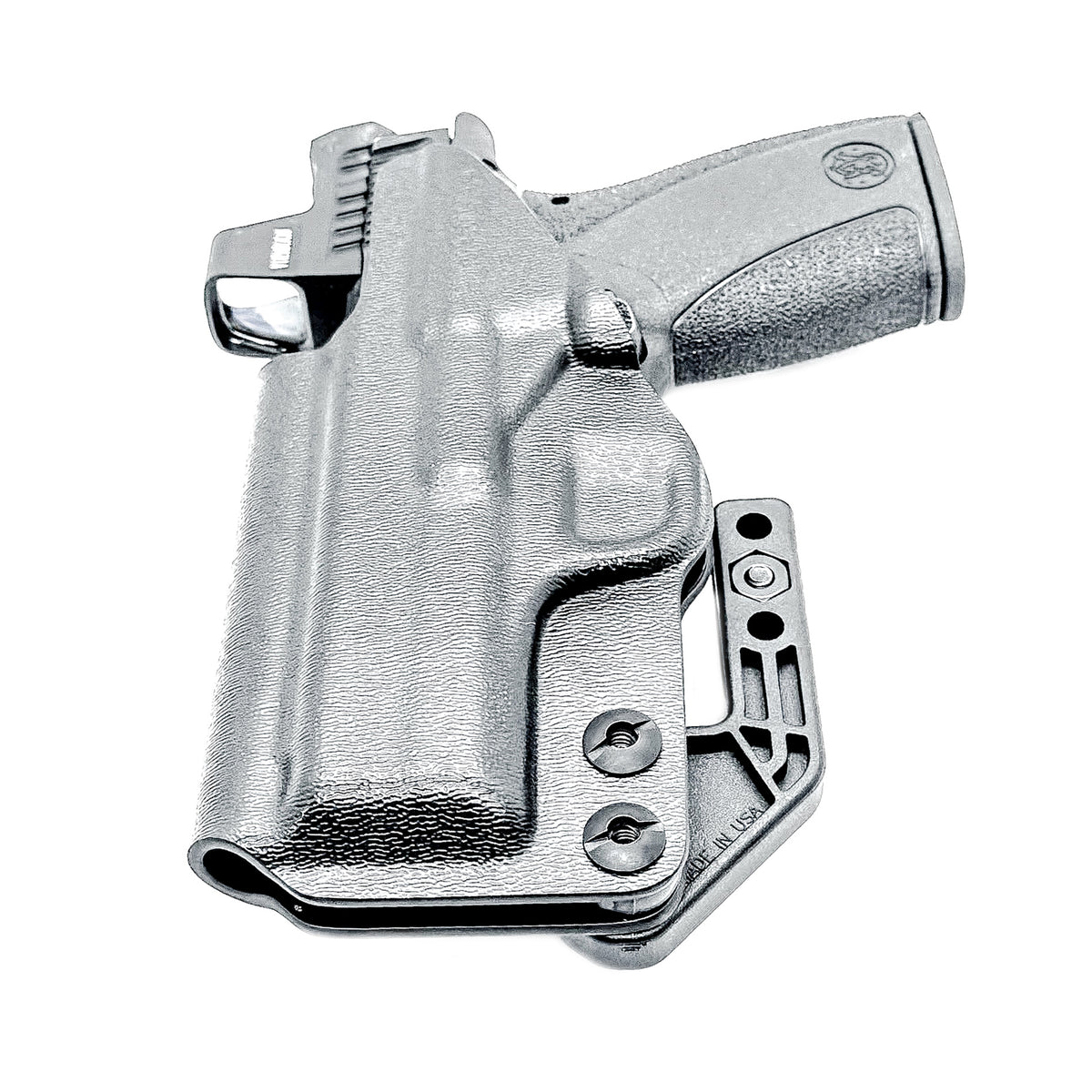 Inside waistband holster for Smith & Wesson Bodyguard 2.0 and Carry Comp. Constructed from durable .093" Kydex; available in right- & left-handed configurations.