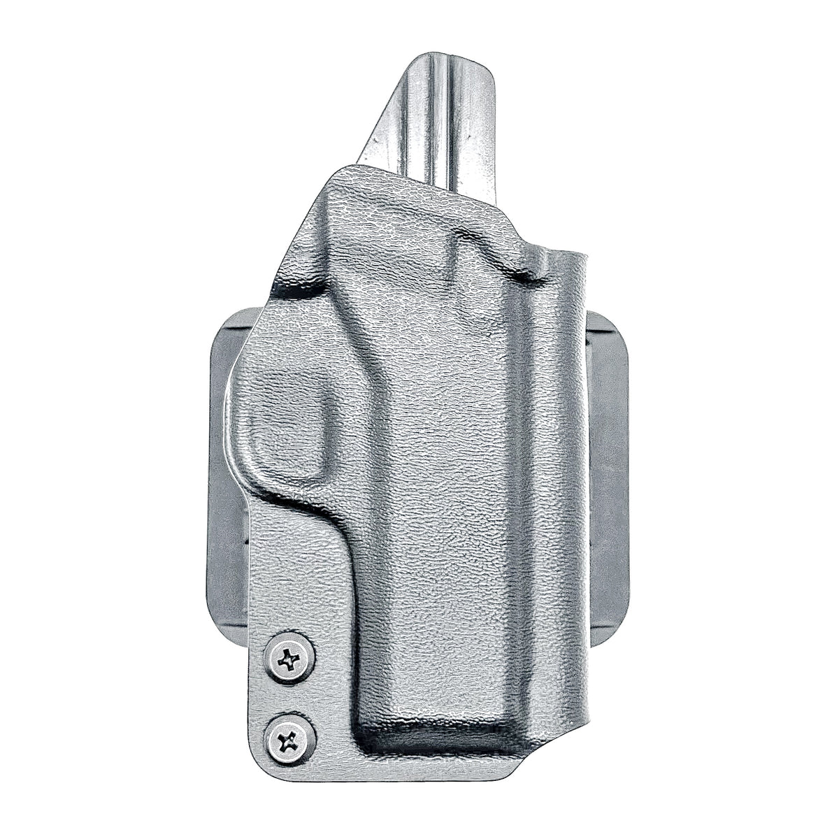 Outside waistband (OWB) holster for Smith & Wesson Bodyguard 2.0 and Carry Comp. Made from durable .093" Kydex; available in right- & left-handed configurations.