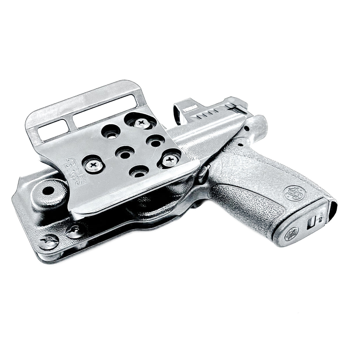 Outside waistband (OWB) holster for Smith & Wesson Bodyguard 2.0 and Carry Comp. Made from durable .093" Kydex; available in right- & left-handed configurations.