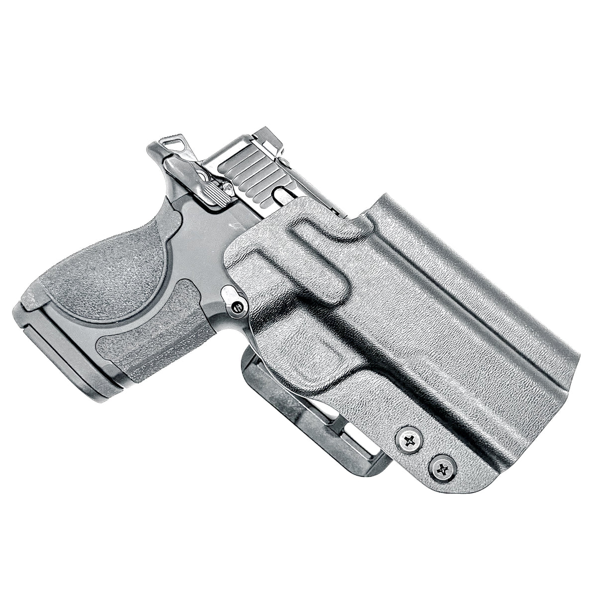 4BROS OWB Holster for S&W CSX-E Micro-Compact, 3.6", 9mm. Precision-molded; ready for range training or everyday carry. Made in the USA from .093" Kydex.