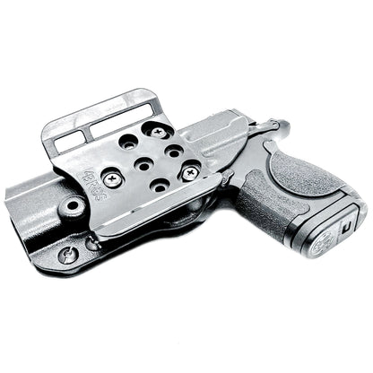 4BROS OWB Holster for S&W CSX-E Micro-Compact, 3.6", 9mm. Precision-molded; ready for range training or everyday carry. Made in the USA from .093" Kydex.