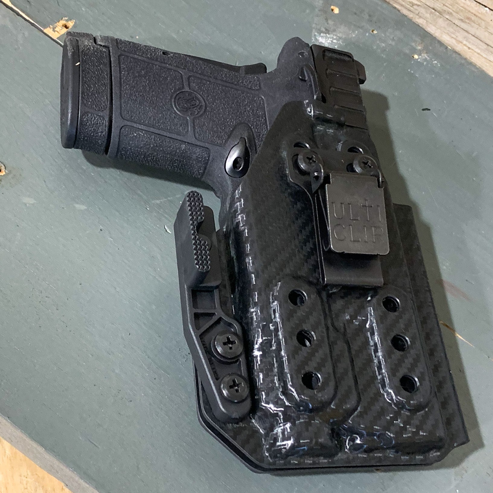 For the best Inside Waistband IWB AIWB Kydex holster for the Smith & Wesson EQUALIZER & Streamlight TLR-7 X or TLR-7 A, shop Four Brothers 4BROS holsters.
