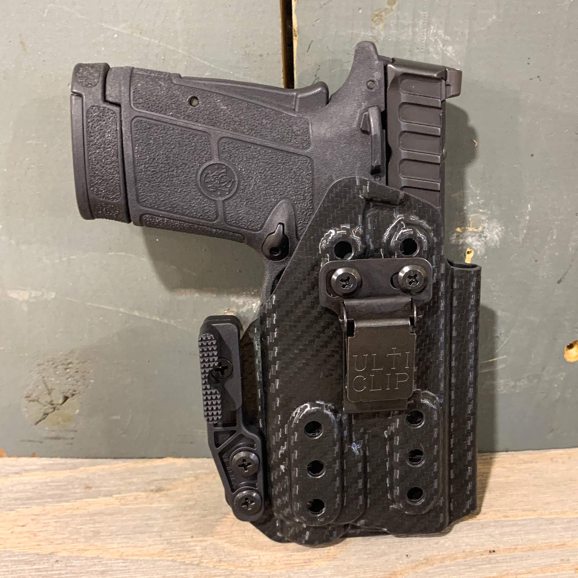 For the best Inside Waistband IWB AIWB Kydex holster for the Smith & Wesson EQUALIZER & Streamlight TLR-7 X or TLR-7 A, shop Four Brothers 4BROS holsters.