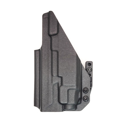 For the best IWB Kydex Inside Waistband Holster for the Smith & Wesson EQUALIZER with the Streamlight TLR-8 or TLR-8 A  Four Brothers 4BROS Holsters. 