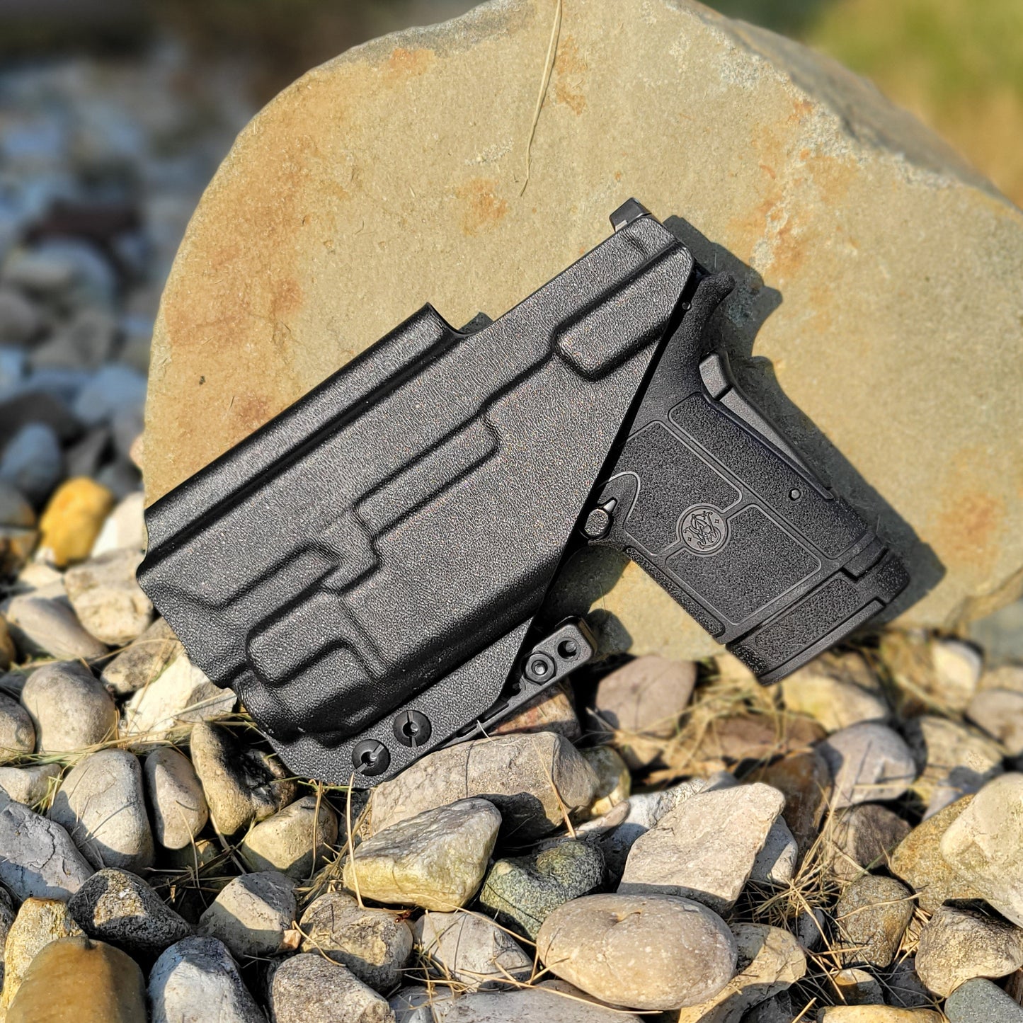 For the best IWB Kydex Inside Waistband Holster for the Smith & Wesson EQUALIZER with the Streamlight TLR-8 or TLR-8 A  Four Brothers 4BROS Holsters. 