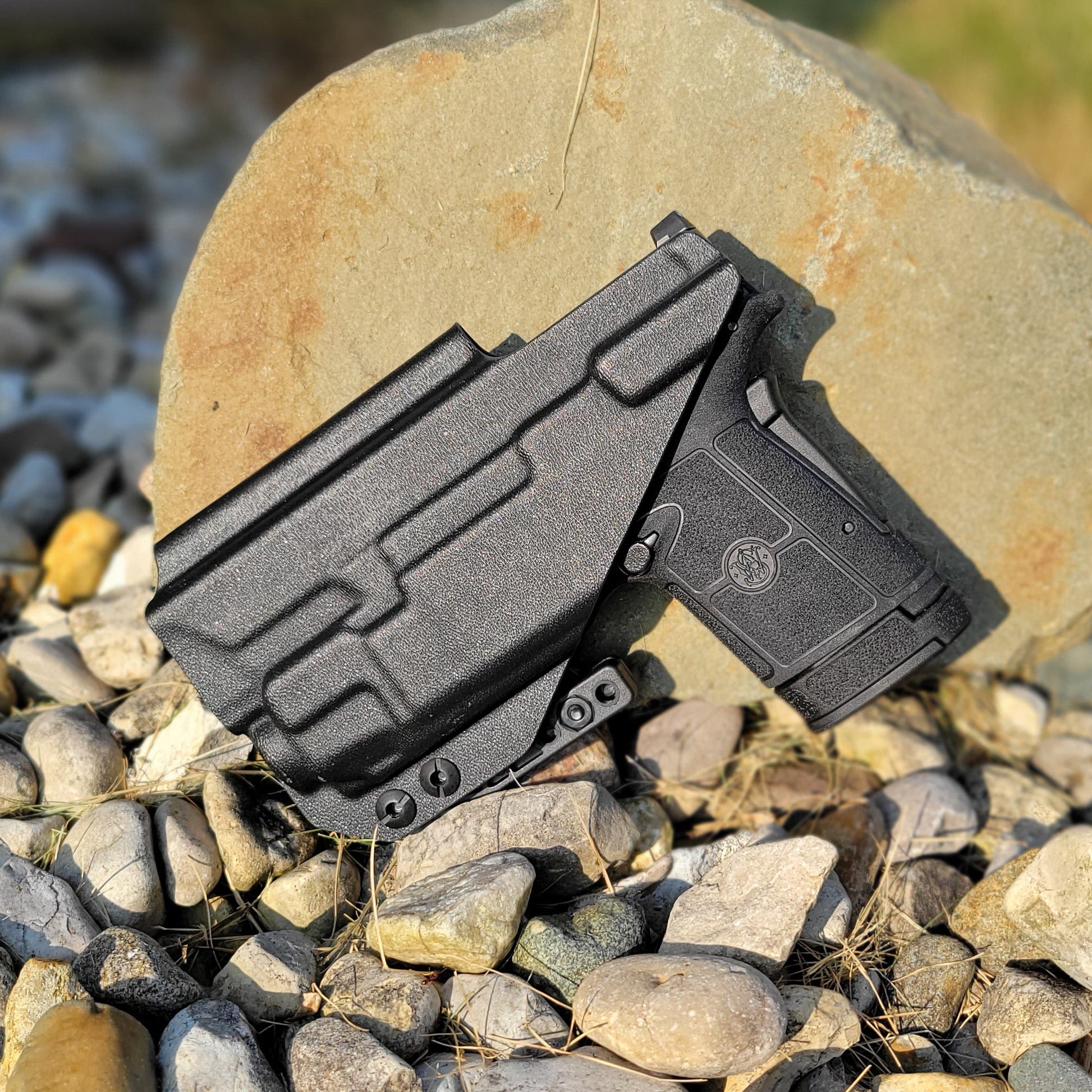 For the best IWB Kydex Inside Waistband Holster for the Smith & Wesson EQUALIZER with the Streamlight TLR-8 or TLR-8 A  Four Brothers 4BROS Holsters. 