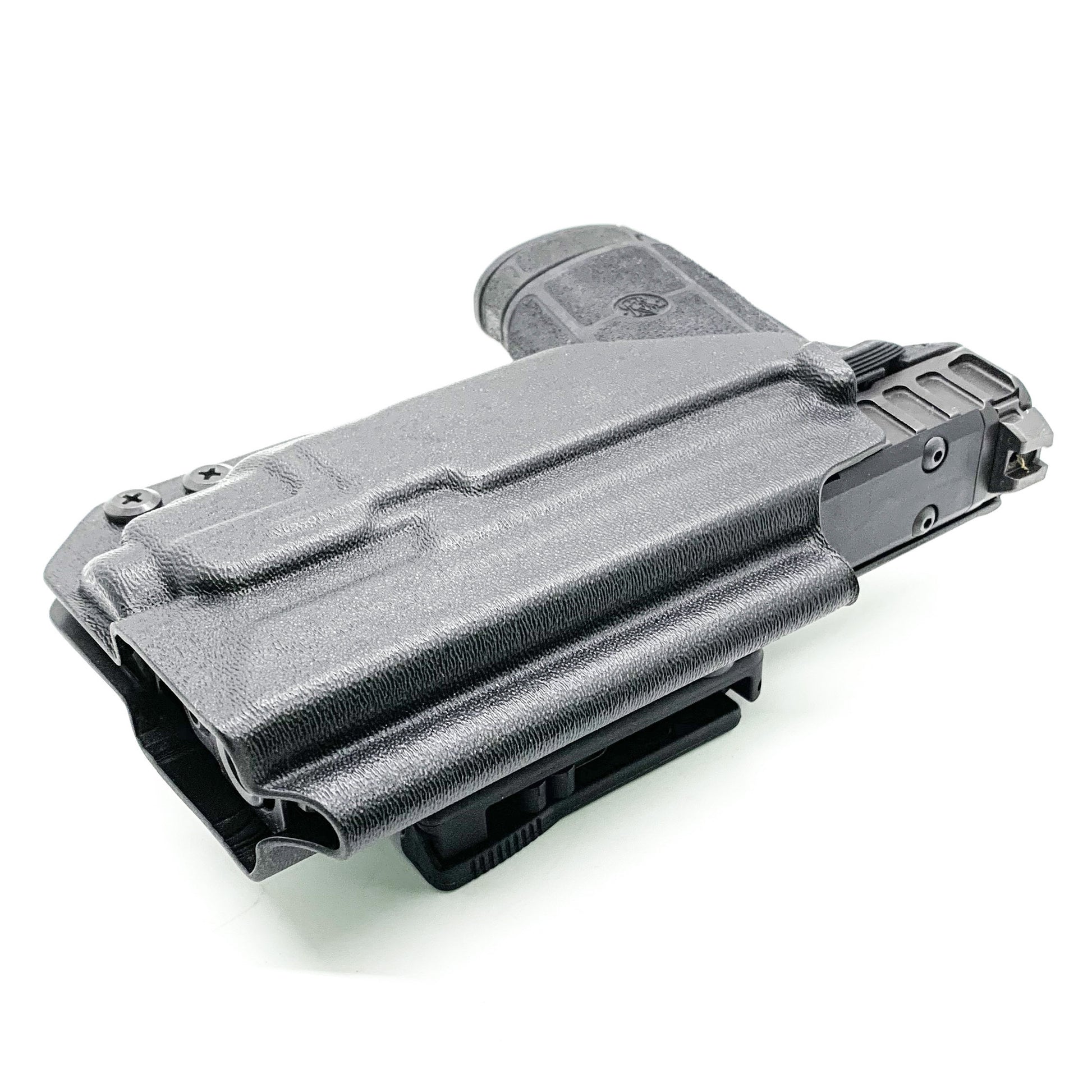 For the best Outside Waistband OWB Holster for the Smith & Wesson EQUALIZER handgun with the Streamlight TLR-8 or TLR-8A shop Four Brothers 4BROS Holsters. 