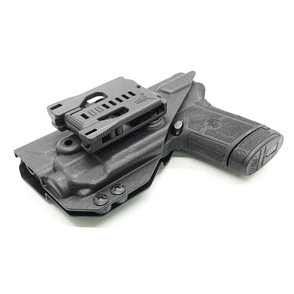 For the best Outside Waistband OWB Holster for the Smith & Wesson EQUALIZER handgun with the Streamlight TLR-8 or TLR-8A shop Four Brothers 4BROS Holsters. 
