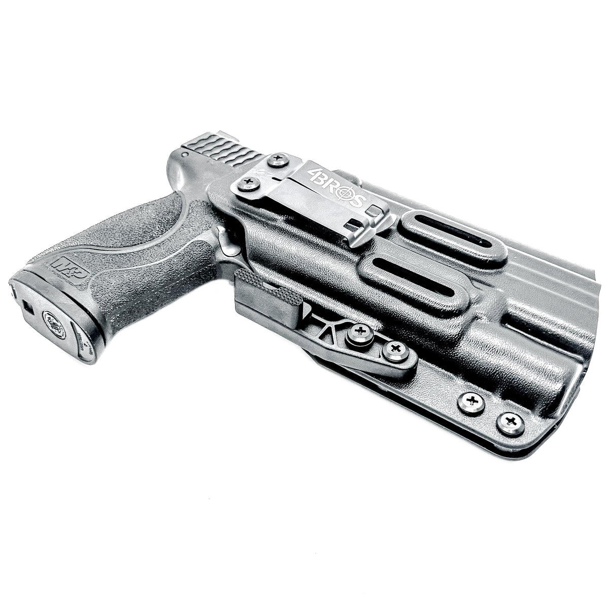 IWB (Inside Waistband) Holster for the Smith & Wesson M&P M2.0 5" pistol & Surefire X300U-A or B, X-300T-A or B from Four Brothers Holsters.