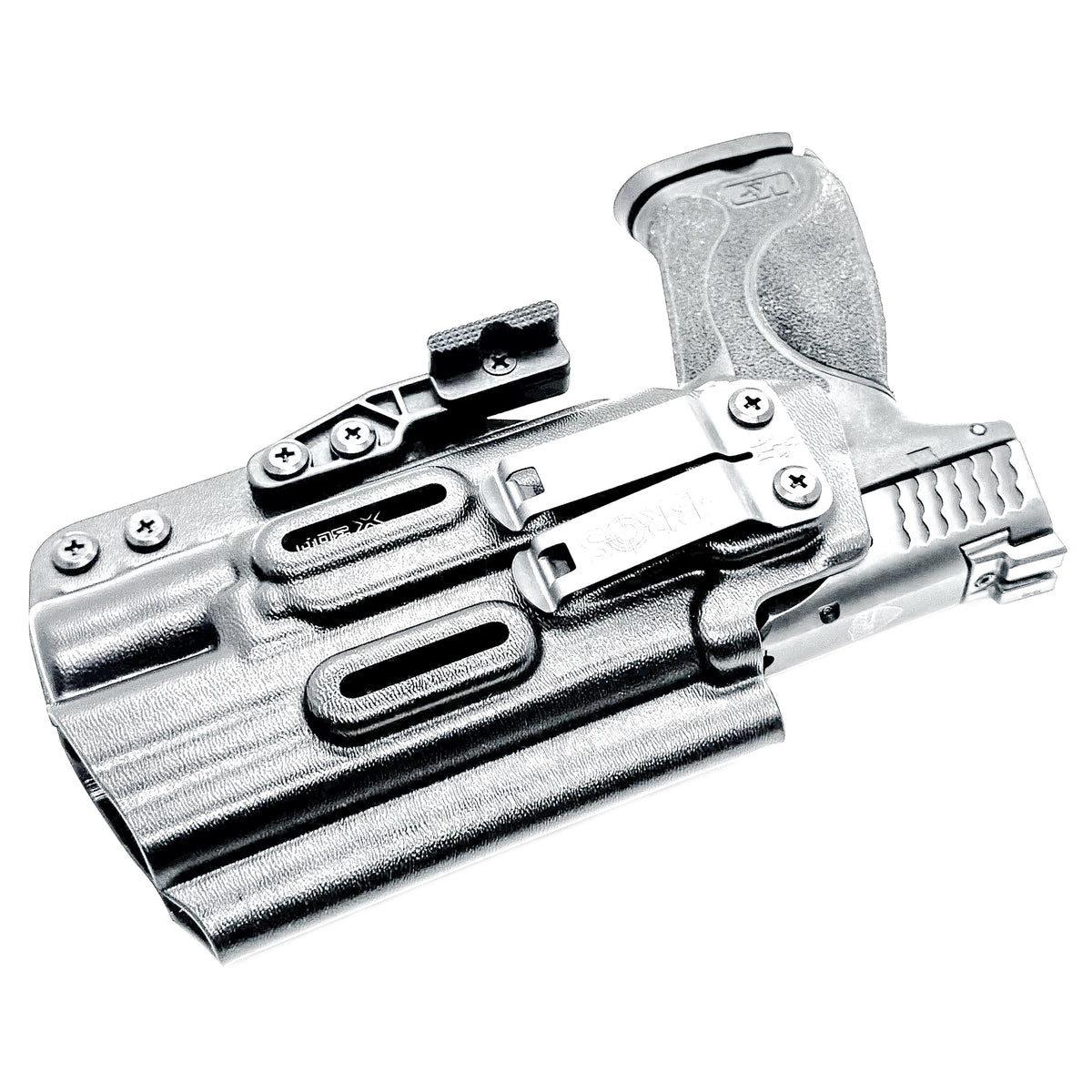 IWB (Inside Waistband) Holster for the Smith & Wesson M&P M2.0 5" pistol & Surefire X300U-A or B, X-300T-A or B from Four Brothers Holsters.