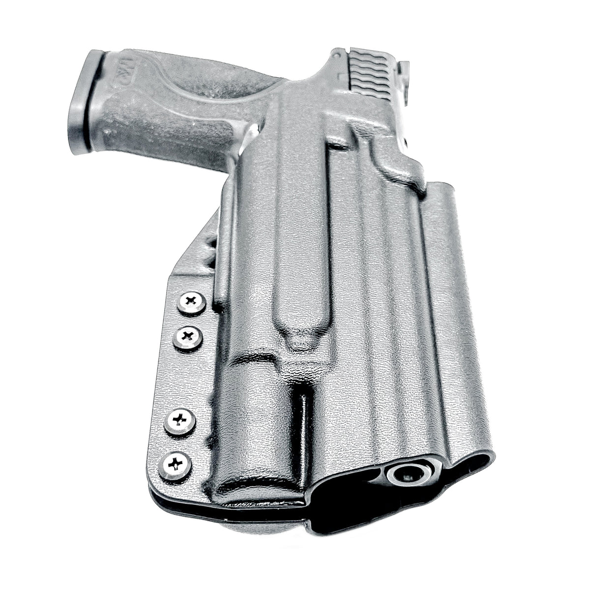 For the best Outside Waistband Holster designed for the Smith & Wesson M&P M2.0 5" pistol & Surefire X300U-A or B, X-300T-A or B shop Four Brothers Holsters.