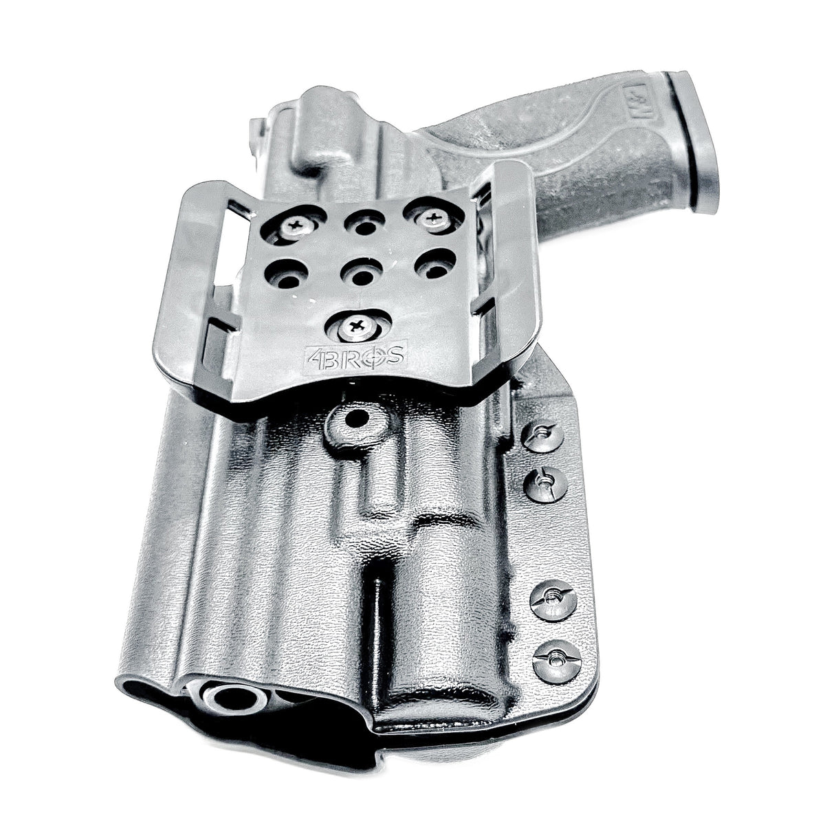 For the best Outside Waistband Holster designed for the Smith & Wesson M&P M2.0 5" pistol & Surefire X300U-A or B, X-300T-A or B shop Four Brothers Holsters.