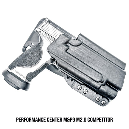 Shop the 4BROS Duty & Competition Holster for S&W M&P M2.0 Competitor & Metal HD pistols with SureFire X300 lights. Optics ready; formed using .093" Kydex.