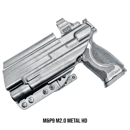 Premium Inside the Waistband (IWB) Holster for the Smith & Wesson M&P9 M2.0 Competitor & Metal HD with Surefire X300 from Four Brothers Holsters.