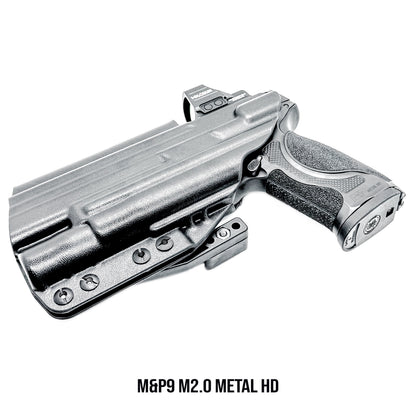 Premium Inside the Waistband (IWB) Holster for the Smith & Wesson M&P9 M2.0 Competitor & Metal HD with Surefire X300 from Four Brothers Holsters.