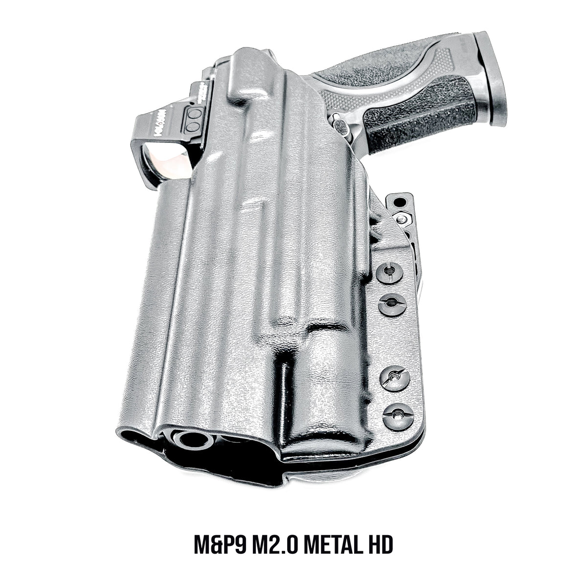Premium Inside the Waistband (IWB) Holster for the Smith & Wesson M&P9 M2.0 Competitor & Metal HD with Surefire X300 from Four Brothers Holsters.