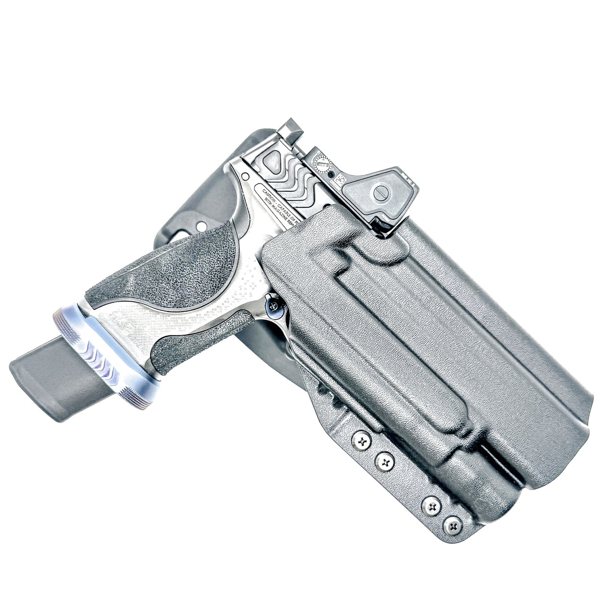For the best OWB S&W 2023 SPEC Series M&P 9 Metal M2.0 pistol & Surefire X300U-A or B, X300T-A or B, Duty & Competition Holster, shop Four Brothers Holsters.