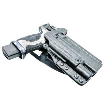 For the best OWB S&W 2023 SPEC Series M&P 9 Metal M2.0 pistol & Surefire X300U-A or B, X300T-A or B, Duty & Competition Holster, shop Four Brothers Holsters.