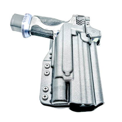 For the best OWB S&W 2023 SPEC Series M&P 9 Metal M2.0 pistol & Surefire X300U-A or B, X300T-A or B, Duty & Competition Holster, shop Four Brothers Holsters.