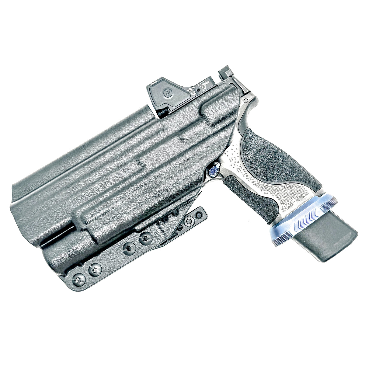 For the best IWB AIWB Holster for the Smith and Wesson 2023 SPEC Series M&P 9 Metal M2.0 & Surefire X300U-A or B, X300T-A or B, shop Four Brothers Holsters.