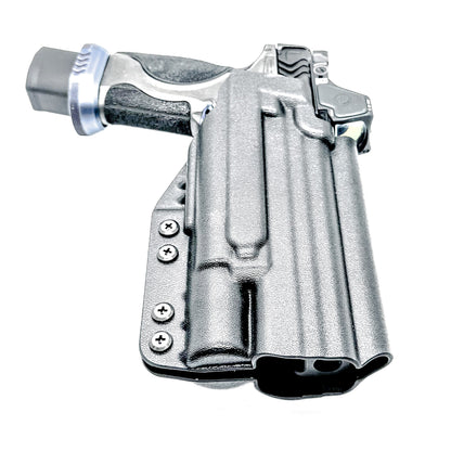 For the best OWB Holster for the Smith & Wesson 2023 SPEC Series M&P 9 Metal M2.0 & Surefire X300U-A or B, X-300T-A or B shop Four Brothers 4BROS Holsters.