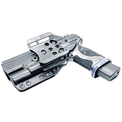 For the best OWB Holster for the Smith & Wesson 2023 SPEC Series M&P 9 Metal M2.0 & Surefire X300U-A or B, X-300T-A or B shop Four Brothers 4BROS Holsters.