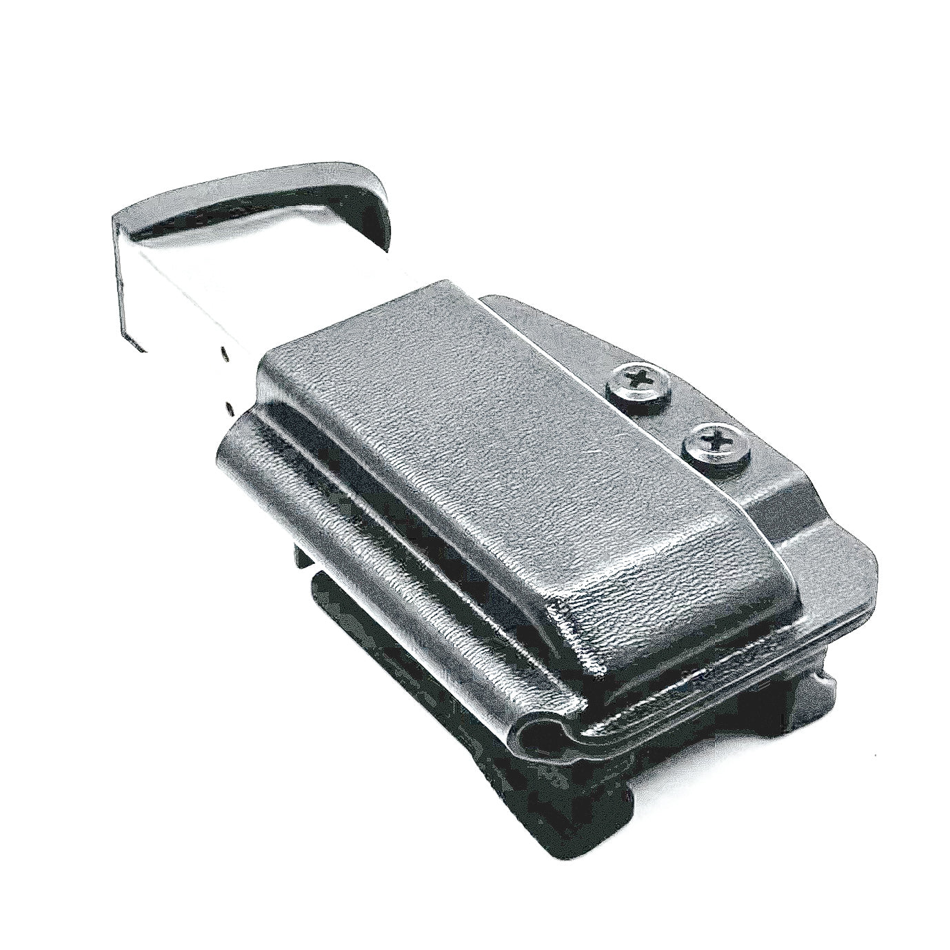 Black OWB Outside Waistband Kydex Magazine Carrier, holster, or pouch for the Smith & Wesson M&P 2.0 10mm Magazine from Four Brothers 4BROS Holsters. 