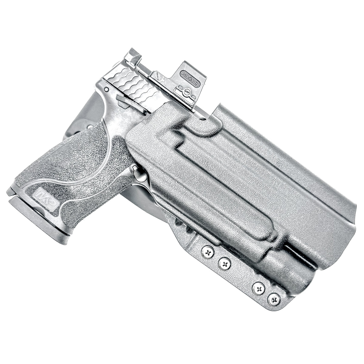 For the best OWB S&W Performance Center M&P 10MM M2.0 5.6" pistol & Surefire X300U-A or B, X300T-A or B Duty & Competition Holster shop Four Brothers Holsters.