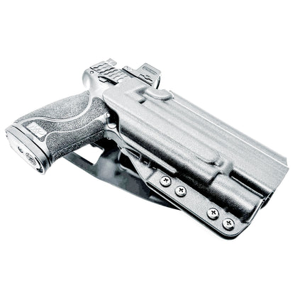For the best OWB S&W Performance Center M&P 10MM M2.0 5.6" pistol & Surefire X300U-A or B, X300T-A or B Duty & Competition Holster shop Four Brothers Holsters.
