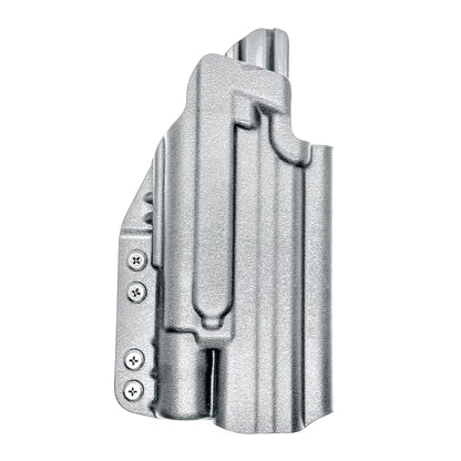 For the best OWB holster for the S&W M&P 10MM 5.6" Performance Center M2.0 pistol with thumb safety & Surefire X300 light shop Four Brothers 4BROS Holsters.